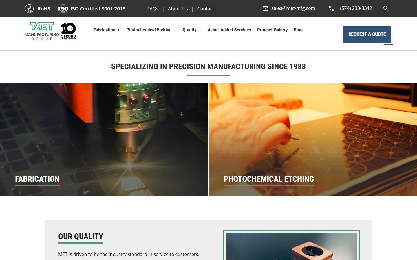 MET Manufacturing Group